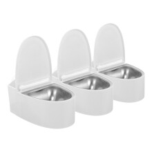 6 Wandtoilettenaschenbecher Mit Deckel Für Büro Schlafzimmer