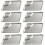 8 Teigtaschen-Platten Mehrfunktions Chips-Schalen 5