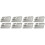 8 Teigtaschen-Platten Mehrfunktions Chips-Schalen 4
