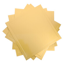 5 Stuks Verdikte Vierkante Cake Bases Kartonnen Onderleggers