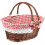 Wicker Picknickkorb Für Und Gemüse Mit Griff 6