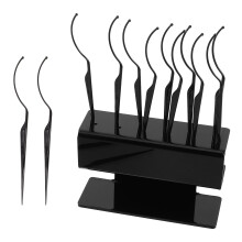 1 Set Wimpernverlängerungsregal Aus Kunststoff Mit 12