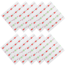 120Stk Bunte Weihnachts Papierservietten Für Party, Einweg, Dekorativ