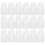 100St Mini Pillendose 50Ml Tragbar Mit Schraubdeckel 10