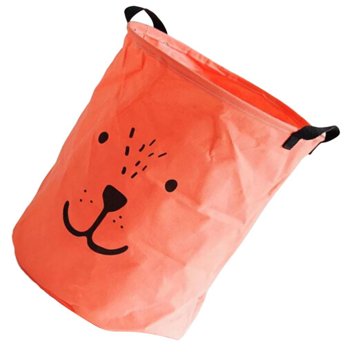 Multi Color Cartoon Laundry Hamper Linen Clothes Basket Organizer