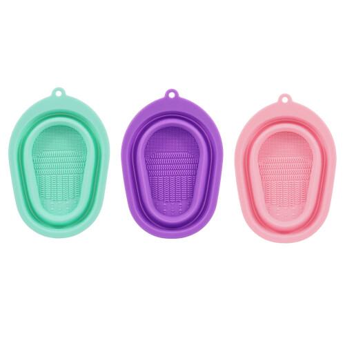 3Pcs De Pincéis, Almofadas Para Maquiagem E Cosméticos