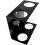 Wall Mounted Barbell Rack Stand - Space Saving Vertical Holder - Dual Rod Storage 3