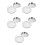 5 Sets Servierplatte , Bratfettfilter, Rundes Netz, Einsatz 2