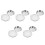 5 Sets Servierplatte , Bratfettfilter, Rundes Netz, Einsatz 5
