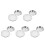5 Sets Servierplatte , Bratfettfilter, Rundes Netz, Einsatz 8