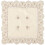 Square Tischdecke Mit Stickblumenmuster Wiederverwendbar 1