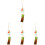 4Stk Japanisch Wohnaccessoire 4