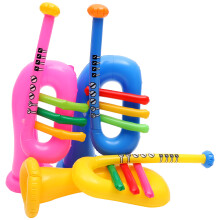 3St Aufblasbare Trompeten Musikinstrument Für Kinder Und Erwachsene