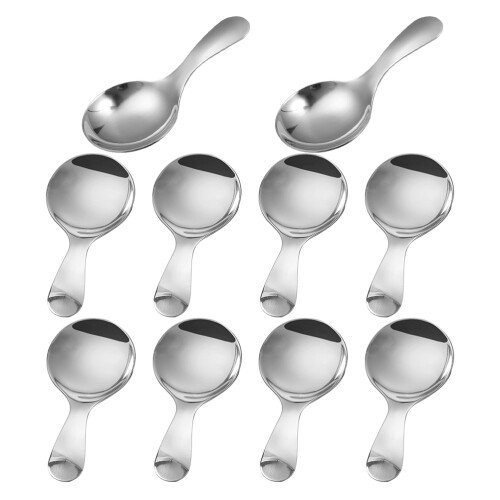 20 Miniportionierer Kurzer Griff Für Eiscreme Gewürze 2