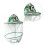 Camouflage Anti-Mosquito Hat with Fine Mesh Face Protector Net 1