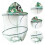 Camouflage Anti-Mosquito Hat with Fine Mesh Face Protector Net 7