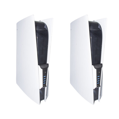 2Stk USB Hub Kompatibel Für PS5 Datenhalter Adapter 2