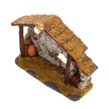 3Stk. Harz Krippe Figur 8,5 Cm Weihnachtsdekoration Tischgeschenk