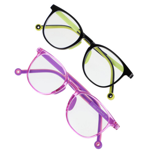 2 Paar Blaulichtfilter-Brillen Kinderbrille Gläser 2