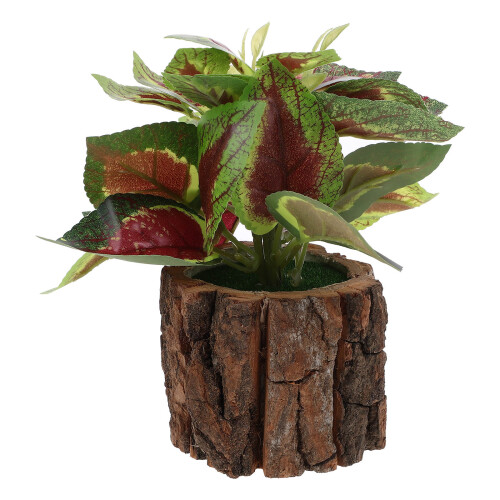 Planta Bonsai Artificial Vaso Para Decoração De Escritório 2