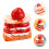 16 Pcs Decoração Artificial De De 6