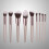 9Stk Makeup Set Holzgriff Kosmetik Bürsten Für 3