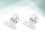 20 Stuks Manicure Verlengingsklemmen Transparant 9