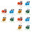 12 Form Anhänger Wanddekoration Ornament 7