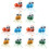 12 Form Anhänger Wanddekoration Ornament 3