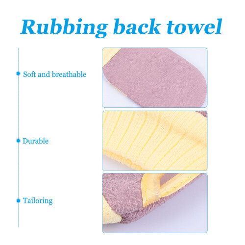 2Stk. -Peeling- , Badehandschuh-Set, Körperpflege 2