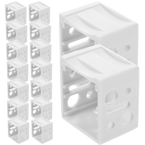 30Stk Blind Befestigungswinkel Halteklammer Halter Mini