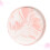 1St Keramik Marmorierung Ring Schale Tablett Pink Rund 8