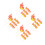 40 Feuer-Cupcake-Toppers Für -Lkw-Party 5