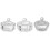 3Pcs De Para Unhas Cristal Com Tampa 8