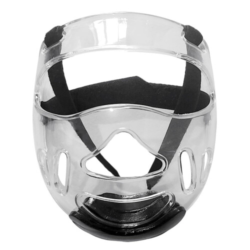 Detachable Helmets Covers Taekwondo Protective Head Protector Taekwondo Face Covers Clear Enduring