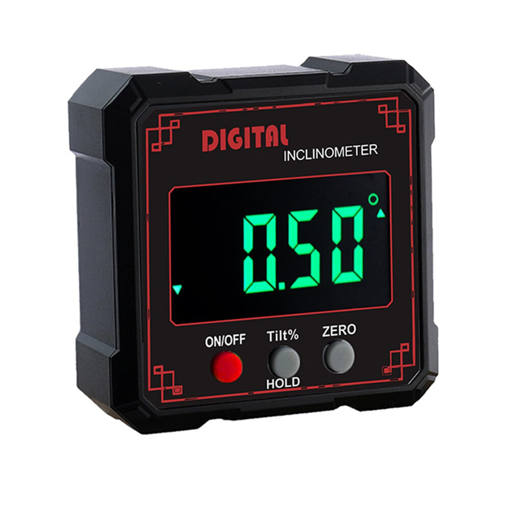 Electronic Angles Measurer Portable Digital Angle Gauge Red High-Accuracy User-Friendly Interface 9016109406262