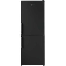 Indesit 50/50 Fridge Freezer - Black - E Rated