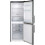 Indesit Indesit 50/50 Fridge Freezer - Black - E Rated 3