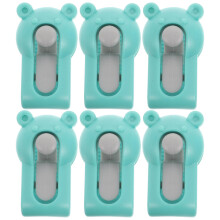 6St Lichtgroene Bed Sheet Fixeer Clips PP Anti-Slip Dekbed Houders
