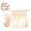 Macrame Hut Hänger Gewebtes Baumwollseil Wand Organizer 3