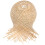 1Pc Natural Rattan Hanging Light Warm Decorative Ceiling Lamp 1