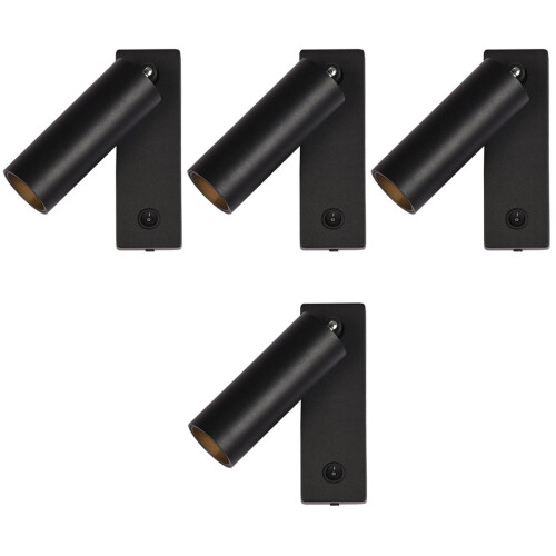 4Stk Led Wand Lesespot Fürs 2