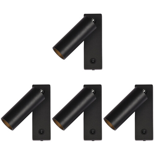 4Stk Led Wand Lesespot Fürs 1
