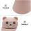 1Pc Practical Pink Manual Pill ABS Material with Storage Box 10