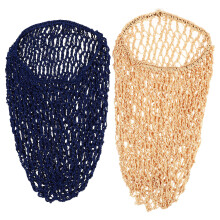 6Pcs Stretchy Hair Net Sleeping Caps Assorted Colors Hair Protectors