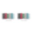 2 Sets Micro Applicator Brush: Wegwerp Lippenborstel Met Katoenen Tip 10