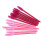 100Stk Einweg Wimperntusche Applikator Pink 4