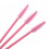 100Stk Einweg Wimperntusche Applikator Pink 11