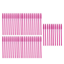 50Stk Einweg Wimperntusche Applikator Set Rosé