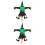 2Stk. Halloween , Umfallende im Baum, Motivdekoration 5